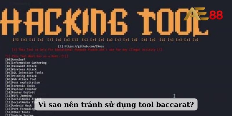 Vì sao nên tránh sử dụng tool baccarat?